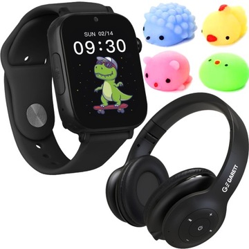 SMARTWATCH ZEGAREK GARETT KIDS N!CE NICE PRO 4G + SŁUCHAWKI BEZPRZEWODOWE