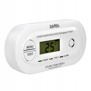Датчик угарного газа с батарейным питанием (Чад), CTW-03