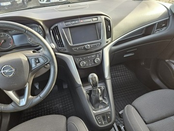 Opel Zafira C Tourer Facelifting 1.4 Turbo 140KM 2018 Opel Zafira 1,4 benzyna 140KM 7 miejsc nawigacja, zdjęcie 11