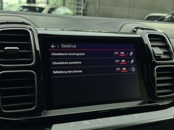 Citroen C5 Aircross I SUV Facelifting 1.2 PureTech 131KM 2022 Citroen C5 Aircross Shine ACC LED CarPlay Android Auto Kamera cofania, zdjęcie 33