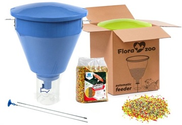 КОРМОВКА-ДИСПЕНСЕР ДЛЯ КОРМОВ КОРМ ДЛЯ КАРПА В ПРУДУ