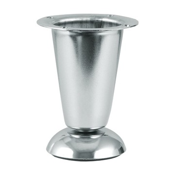 NÓŻKA MEBLOWA NOGA DO MEBLI WYSOKOŚĆ:10CM CHROM