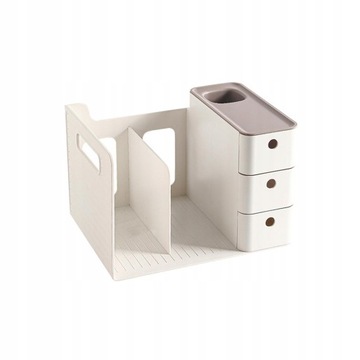 Stationery Organizer Storage Box Drawer White