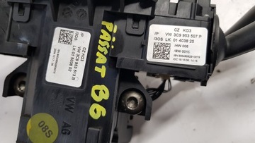 Ленточный переключатель круиз-контроля VW Passat B6 3C0953549E