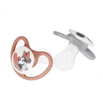 NUK Smoczek uspokajający silikonowy 18-36m Space Disney Miki 2 szt.10177176