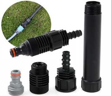 ZESTAW reduktor ciśnienia Filtr siatkowy do linii kroplującej 16 mm