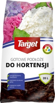 Ziemia TARGET do HORTENSJI kwiatów GOTOWE PODŁOŻE premium 20L