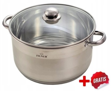 Duży Garnek 24L INDUKCJA,GAZ.. Duże Garnki,99%Pozy