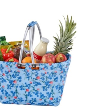 HALOO NIEBIESKI KOSZYK NA ZAKUPY