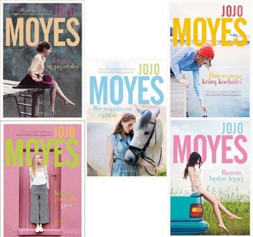 JOJO MOYES / PAKIET 5 TOMÓW / WYS.24H