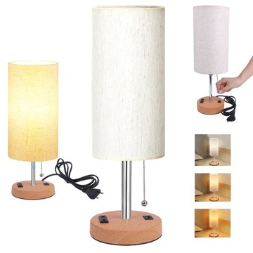 LAMPKA NOCNA LAMPA STOŁOWA NA BATERIE BEZPRZEWODOWA