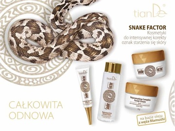KREMY Z OLEJEM WĘŻA PRZEBARWIENIA ANTI AGING
