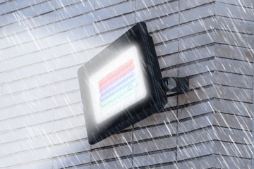 МОЩНЫЙ НАРУЖНЫЙ ЦВЕТНОЙ СВЕТИЛЬНИК PA RGB ГАЛОГЕННЫЙ ПРОЖЕКТОР С ДИСТАНЦИОННЫМ УПРАВЛЕНИЕМ IP66 20ВТ