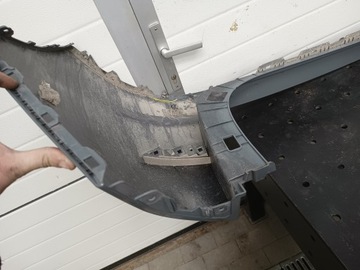 HYUNDAI TUCSON III LIFT - бампер задний серый TKG
