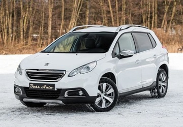 Peugeot 2008 I SUV Facelifting 1.6 BlueHDi 99KM 2016 Peugeot 2008 1.6eHDI 100KM Allure Perla Skora Ledy Navi Alu Full 1.6, zdjęcie 5