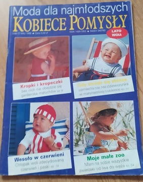 Moda dla najmłodszych kobiece pomysły 7/1998