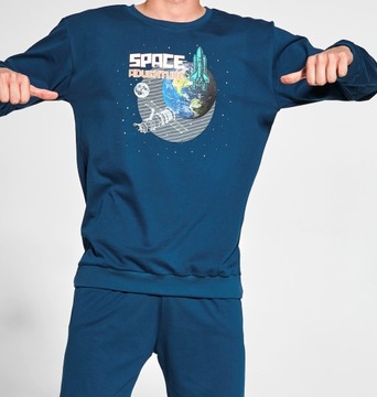 Cornette Piżama chłopięca 'SPACE' 170/S