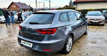 Seat Leon III ST Facelifting 1.4 EcoTSI 150KM 2018 Seat Leon BENZYNA AUTOMAT KAMERA skora alcantara 2x pdc serwis aso, zdjęcie 13