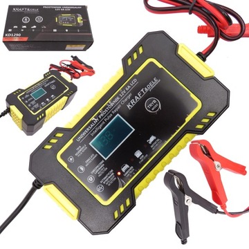 AUTOMATYCZNY PROSTOWNIK AKUMULATOROWY LCD 12V / 6A