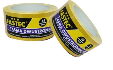 Taśma dwustronna Fastec 48mm - 25m do folii