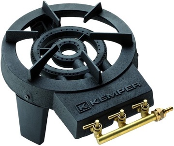 Palnik żeliwny Kemper 104988 z 3 zaworami