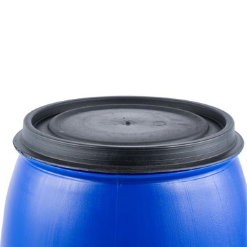 BECZKA 60L DO KISZENIA KAPUSTY PLASTIKOWA Z OBEJMĄ KPL WOREK + TŁUCZEK 60L