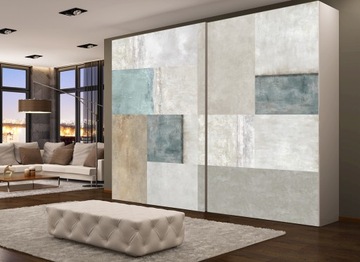 NAKLEJKA na DRZWI SZAFĘ Meble Okleina NA WYMIAR