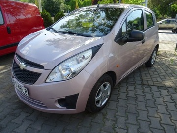 Chevrolet Spark II Hatchback 1.0L DOHC 68KM 2011 Chevrolet Spark Samochód z polskiego salonu,