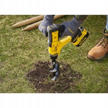 АККУМУЛЯТОРНАЯ ДРЕЛЬ ДЛЯ ПОЧВЫ STANLEY RITCH 18V V20 СЕРИЯ SFMCGA75M ШНЕК