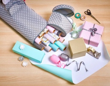 ОРГАНАЙЗЕР ДЛЯ ДЕКОРАТИВНЫХ БУМАЖНЫХ ЛЕНТОК ZELLER TUBE