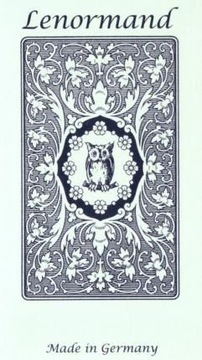 TAROT MLLE LENORMAND BLUE OWL GB [KARTY]