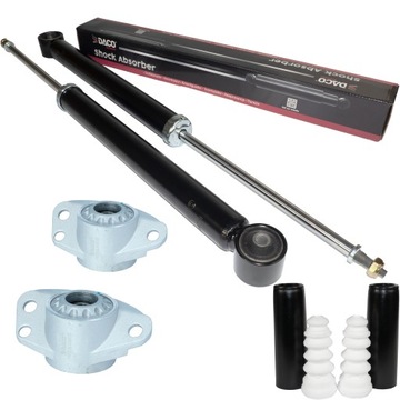 АМОРТИЗАТОРЫ ПРУЖИННЫЕ ПОДУШКИ ЗАДНИЕ БУФЕРЫ VW GOLF IV / BORA I / OCTAVIA I