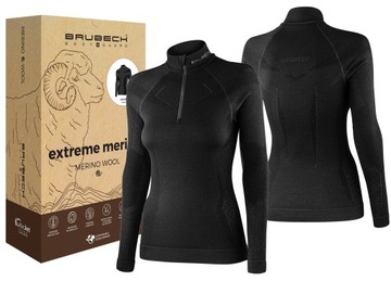 ODZIEŻ TERMOAKTYWNA WOOL KOSZULKA MOTOCYKLOWA -XL