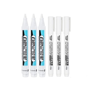 6-10pcs Metal White Marker Pen Graffiti Painting
