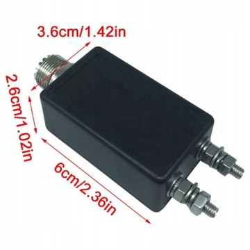 100 Вт 1:1 КВ Коротковолновая антенна Балун QRP Mini