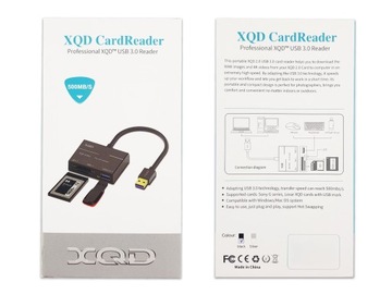 XQD SD КАРТРИДЕР USB 3.0 ДЛЯ КАМЕРЫ НОУТБУКА