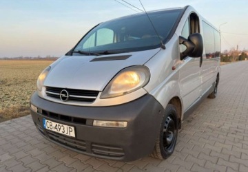 Opel Vivaro A 2005 Opel Vivaro Opel Vivaro 1.9D 2005r, 9 osobowy klimatyzacja 1.9 Diesel 101KM, zdjęcie 1