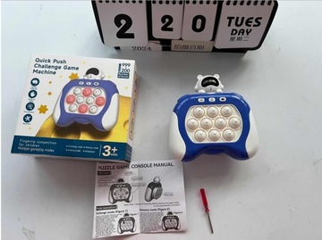 БЫСТРО НАЖМИТЕ POP IT CONSOLE АНТИСТРЕССОВАЯ ЭЛЕКТРОННАЯ ИГРА ДЛЯ ДЕТЕЙ