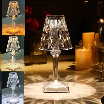 CRYSTAL DIAMOND LED RGB НАСТОЛЬНАЯ ЛАМПА + ПУЛЬТ ДИСТАНЦИОННОГО УПРАВЛЕНИЯ DIAMOND TOUCH