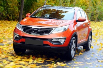 KIA SPORTAGE III SL 2010-2015 РЕШЕТКА РАДИАТОРА ХРОМИРОВАННАЯ 863524T010