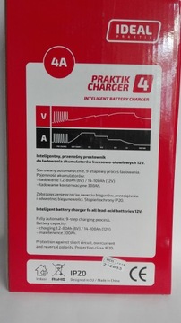 Автоматическое зарядное устройство IDEAL4 6/12 В 1/4 А AGM/GEL