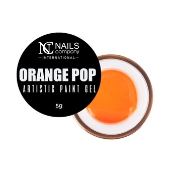 Orange Pop Artistic Paint Gel 5g Nails Company