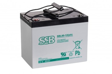 Akumulator AGM SSB SBL 60-12i(sh) (12V 60Ah)