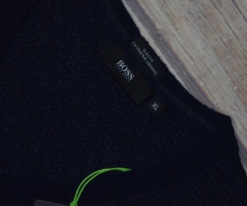 126 ___ HUGO BOSS___ MĘSKI SWETER WEŁNA MERINO XL