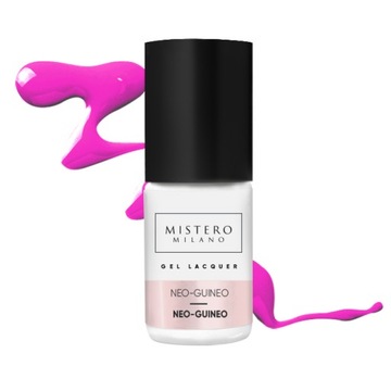 LAKIER HYBRYDOWY do paznokci Neo Gwineo NEON Mistero Milano 7ml 1223/7