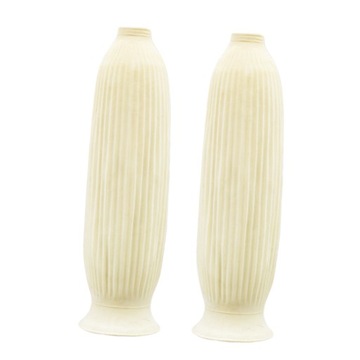 Промышленные латексные нарукавники, химический белый (50 см)