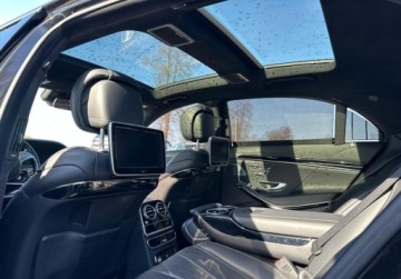 Mercedes Klasa S W222 Limuzyna wersja długa 600 530KM 2015 Mercedes-Benz Klasa S S600 530KM 2015r. auto zarejestrowane i ubezpieczone, zdjęcie 17