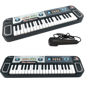 KEYBOARD Z MIKROFONEM DLA DZIECI PIANINKO ORGANKI