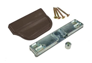 Защелка балкона + бронзовая бронзовая ручка для балкона курильщика