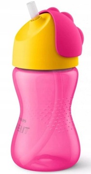Чашка Philips Avent с трубочкой 300 мл красная